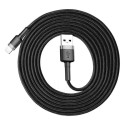 Kabel Baseus CAFULE USB/Lightning 2m 1,5A - šedo-černý