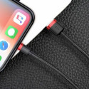 Baseus Cafule USB/Lightning 2m kabel 1,5A červeno-černý