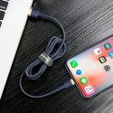 Kabel Baseus CAFULE USB/Lightning 1m 2,4A – zlatomodrý