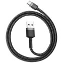 Kabel Baseus CAFULE USB/USB-C 3m 2A Type-C šedo-černý