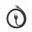 Kabel Baseus Cafule USB/USB-C 1m 3A – šedo-černý