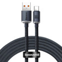 Baseus Crystal Shine kabel USB/USB-C 100W 1,2 m černý