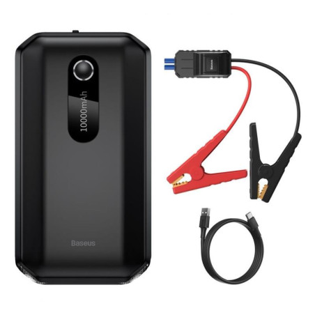 Powerbanka Baseus SUPER ENERGY AIR 10000mAh 21W + jump start - černá