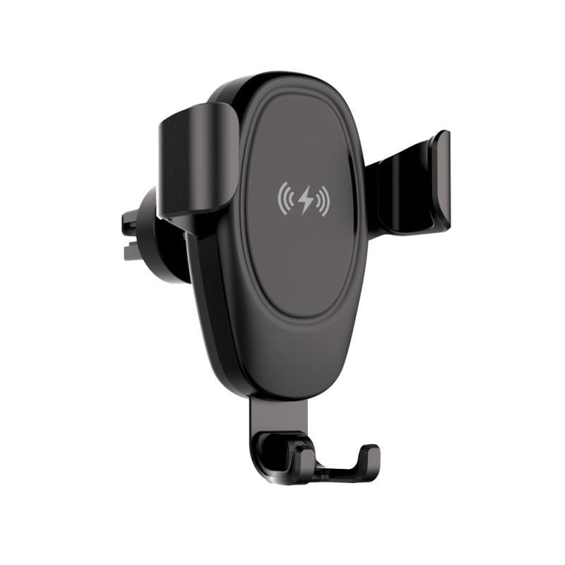 Držák do auta Setty IUS-01 pro bezdrátové nabíjení - černý