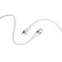 Forever Flexible USB‑C/USB‑C 2 m 60W kabel bílý