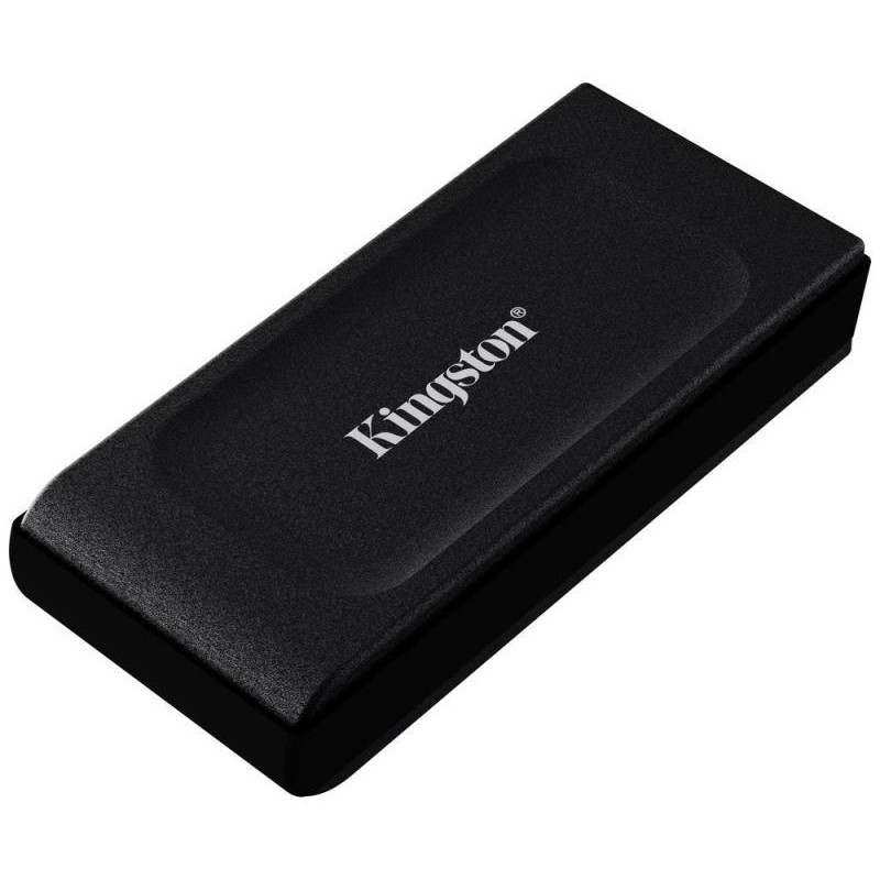 Externí SSD disk Kingston XS1000 USB 3.2 Gen 2 pro PC a Mac - černý