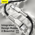 Kabel Baseus CAFULE USB-C/USB-C 2m 100W - černý