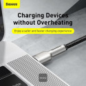 Kabel Baseus CAFULE USB-C/USB-C 2m 100W - černý