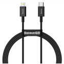 Kabel Baseus Superior USB-C/Lightning 20W 1 m černý