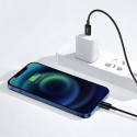 Kabel Baseus Superior USB-C/Lightning 20W 1 m černý