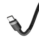 Baseus CAFULE kabel USB‑C/USB‑C 60W 1m šedo-černý