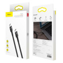 Baseus CAFULE kabel USB‑C/USB‑C 60W 1m šedo-černý