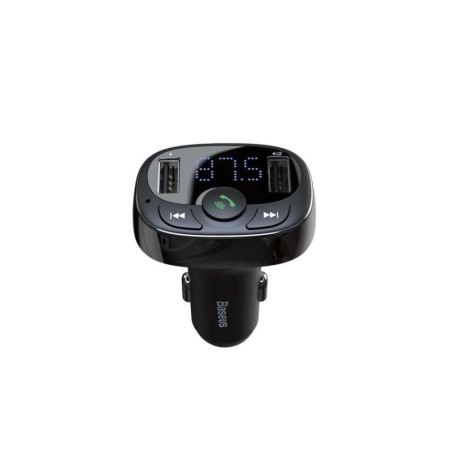 FM transmitter Baseus CCTM-01 do auta Bluetooth - černý