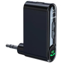 Bluetooth audio adaptér Baseus Qiyin pro AUX - černý
