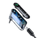 Bluetooth audio adaptér Baseus Qiyin pro AUX - černý
