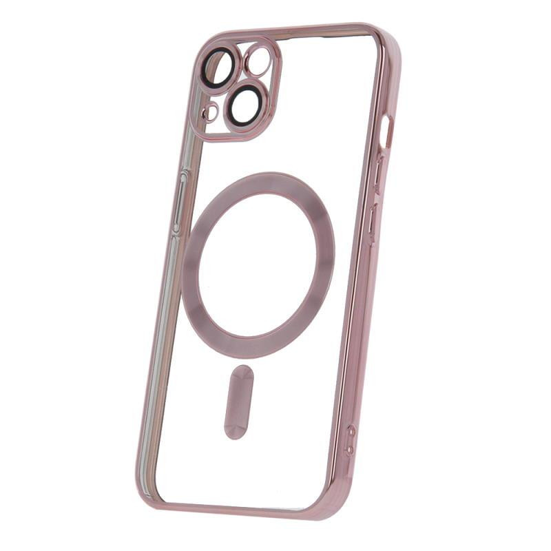 Kryt CPA Color Chrome pro Apple iPhone 13 - růžovo zlatý