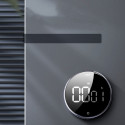 BASEUS ACDJS-01 Heyo Rotation Countdown Timer - kuchyňská minutka, černá