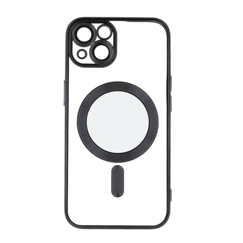 Kryt CPA Mag Color Chrome pro Apple iPhone 15 - černý