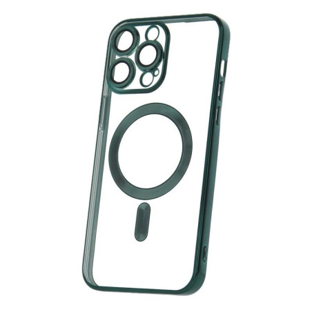 Kryt CPA Mag Color Chrome iPhone 15 Pro – zelené