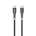 Kabel Forever USB-C/USB-C 1m 60W černý
