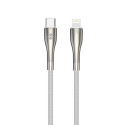 Kabel Forever USB-C/Lightning 1m 27W pro iPhone – bílý