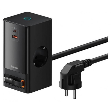 Nabíječka Baseus PowerCombo 65W - černá