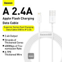 Kabel Baseus SUPERIOR USB/Lightning 1m 2,4A - bílý