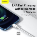 Kabel Baseus SUPERIOR USB/Lightning 1m 2,4A - bílý