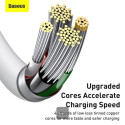 Kabel Baseus SUPERIOR USB/Lightning 1m 2,4A - bílý