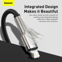 Baseus CAFULE kabel USB‑C/Lightning 20W 1m černý
