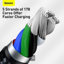Baseus CAFULE kabel USB‑C/Lightning 20W 1m černý