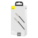 Baseus CAFULE kabel USB‑C/Lightning 20W 1m černý