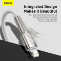 Kabel Baseus CAFULE USB‑C/Lightning 2m 20W bílý