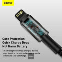 Kabel Baseus TUNGSTEN GOLD USB-C/Lightning 20W 1m – černý