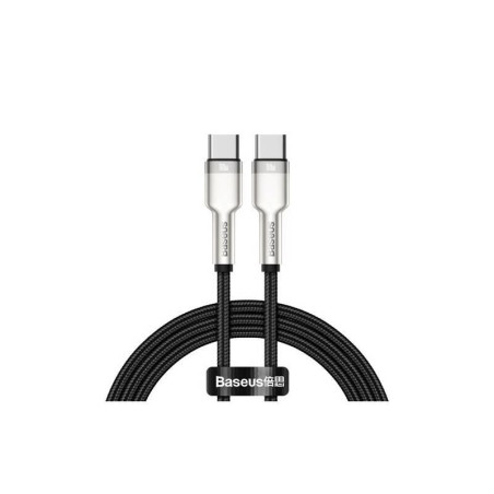 Baseus CAFULE Kabel USB-C/USB-C 1m 100W černý