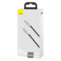 Baseus CAFULE Kabel USB-C/USB-C 1m 100W černý