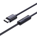 Sluchátka s mikrofonem Baseus Encok CZ11 USB‑C – černá
