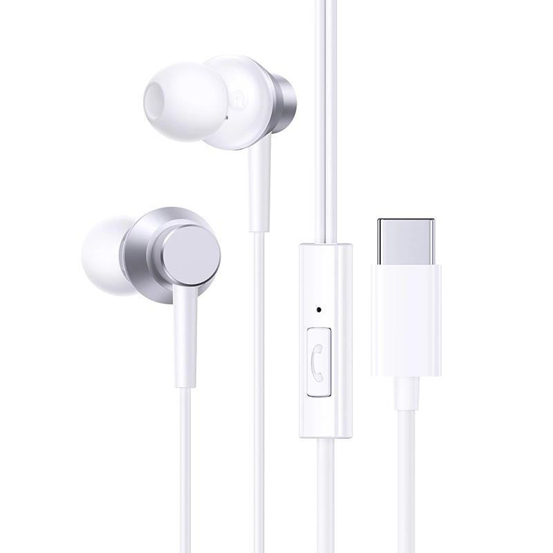 Sluchátka CZ11 USB-C Baseus ENCOCK pro mobilní zařízení - bílá