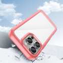 Pouzdro AG PREMIUM Outer Space s gelovým rámečkem pro iPhone 16 Pro Max - červené