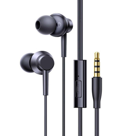Sluchátka s mikrofonem Baseus ENCOk HZ11 3,5mm jack černá