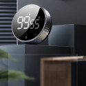 BASEUS ACDJS-01 Heyo Rotation Countdown Timer - kuchyňská minutka, černá