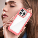Pouzdro AG PREMIUM Outer Space s gelovým rámečkem pro iPhone 16 Pro Max - červené