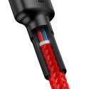 Kabel Baseus CAFULE USB-C/USB-C 2m 60W červený