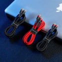 Kabel Baseus CAFULE USB-C/USB-C 2m 60W červený