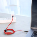 Kabel Baseus CAFULE USB-C/USB-C 2m 60W červený