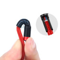Kabel Baseus CAFULE USB-C/USB-C 2m 60W červený
