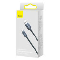Kabel Baseus Crystal SHINE 100W USB-C 2m černý