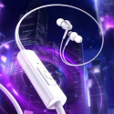 Sluchátka Baseus ENC0K HZ11 3,5mm pro telefon - bílá