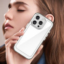 Pouzdro AG PREMIUM Outer Space s gelovým rámečkem pro iPhone 16 Pro Max - čiré