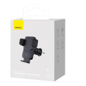 Baseus WISDOM AUTO ALIGNMENT držák do auta Qi 15W - černý